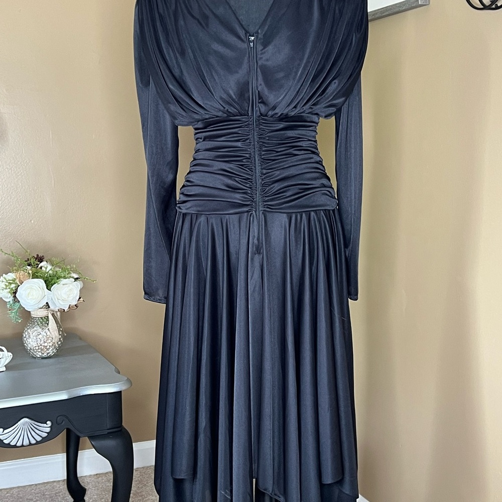 Vintage 80’s Abby Kent Beaded Cocktail Dress: sz. 6 Dynasty Designing Women - Picture 9 of 11